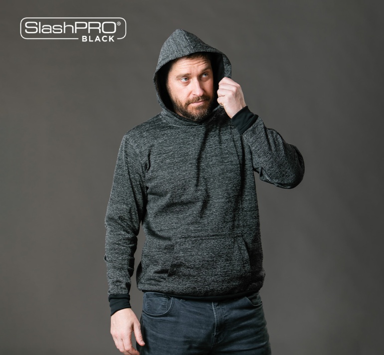 SlashPRO® BLACK Slash Resistant Hoodie