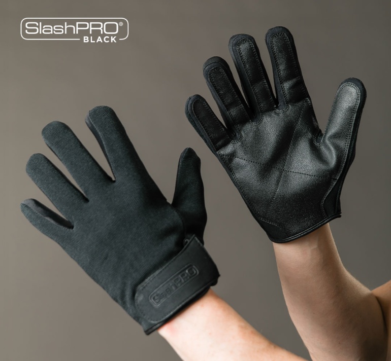 SlashPRO® BLACK Slash Resistant Gloves - Ares