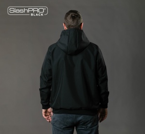 SlashPRO® BLACK Slash Resistant Harrington Jacket